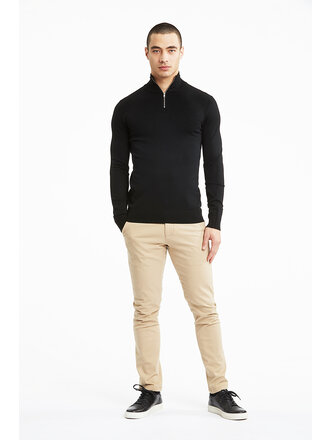 Half-Zip Melange Knit Half-Zip Melange Knit