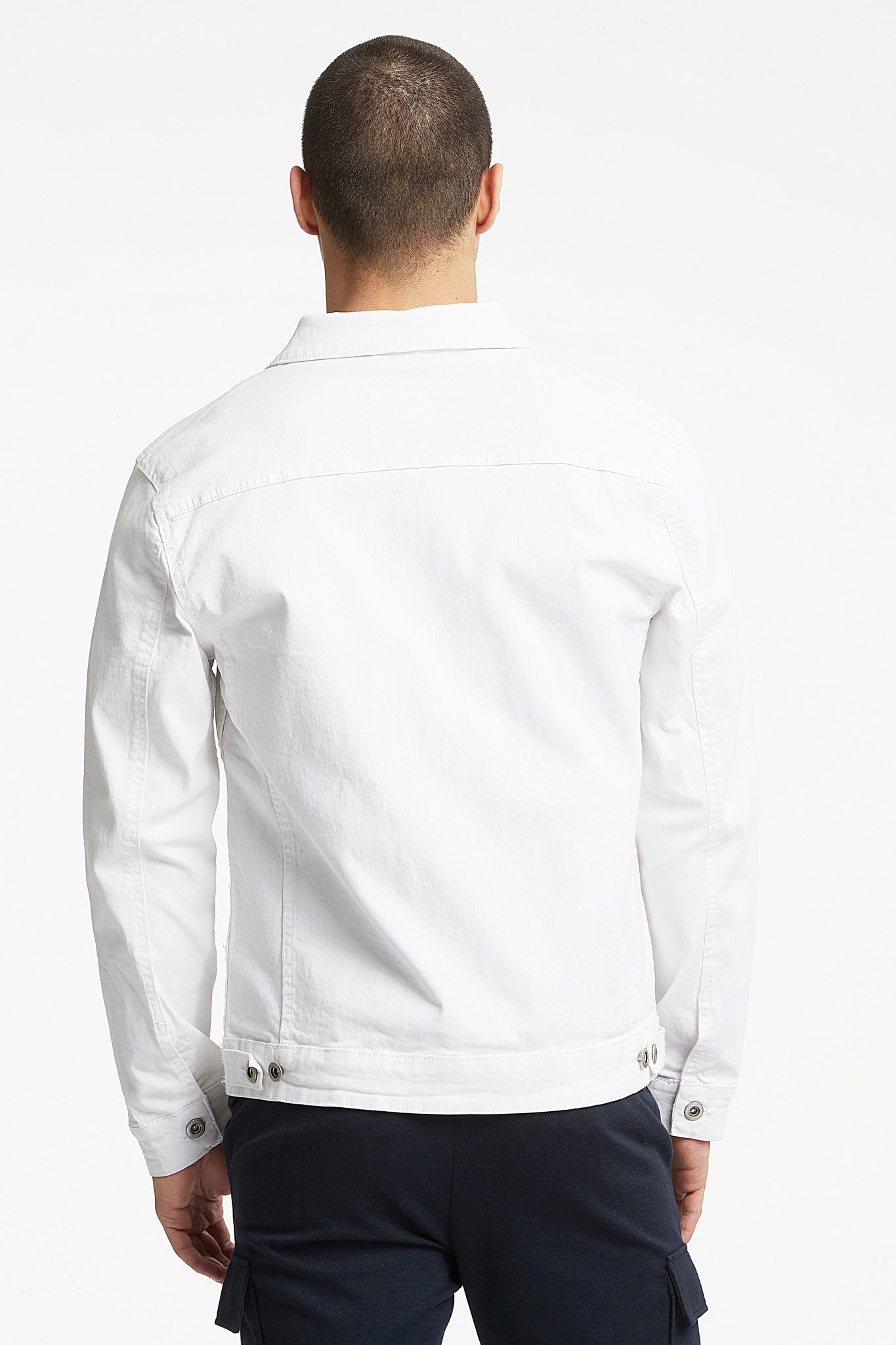 Buy Urbano Fashion Men Light Grey Slim Fit Washed Sleeveless Denim Jacket  Online