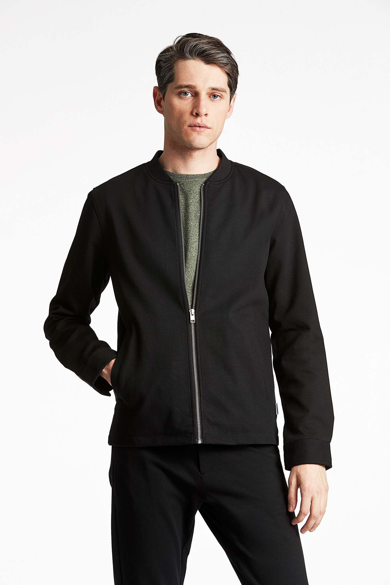 Buy Black Superflex Overshirt For Men By Lindbergh - LINDBERGH