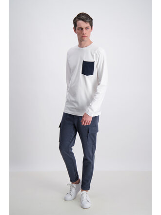 Tee W. Contrast Pocket L/S