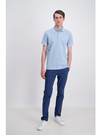 Polo Shirt W. Contrast Piping S/S Polo Shirt W. Contrast Piping S/S