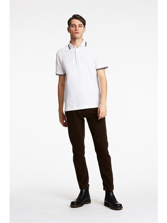 Polo Shirt W. Contrast Piping S/S Polo Shirt W. Contrast Piping S/S