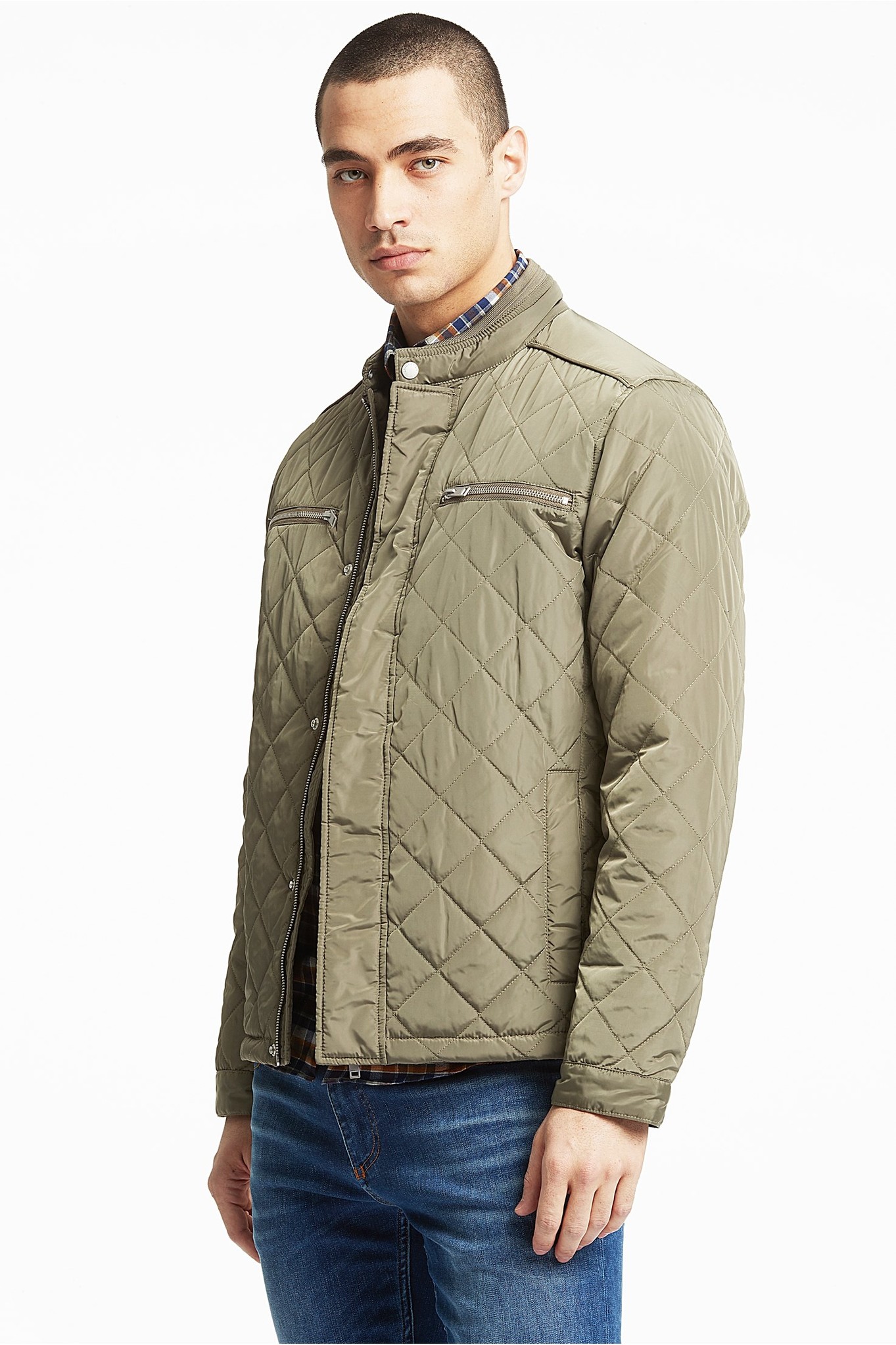 Recycled Quilted Jacket Style: 30-301076US