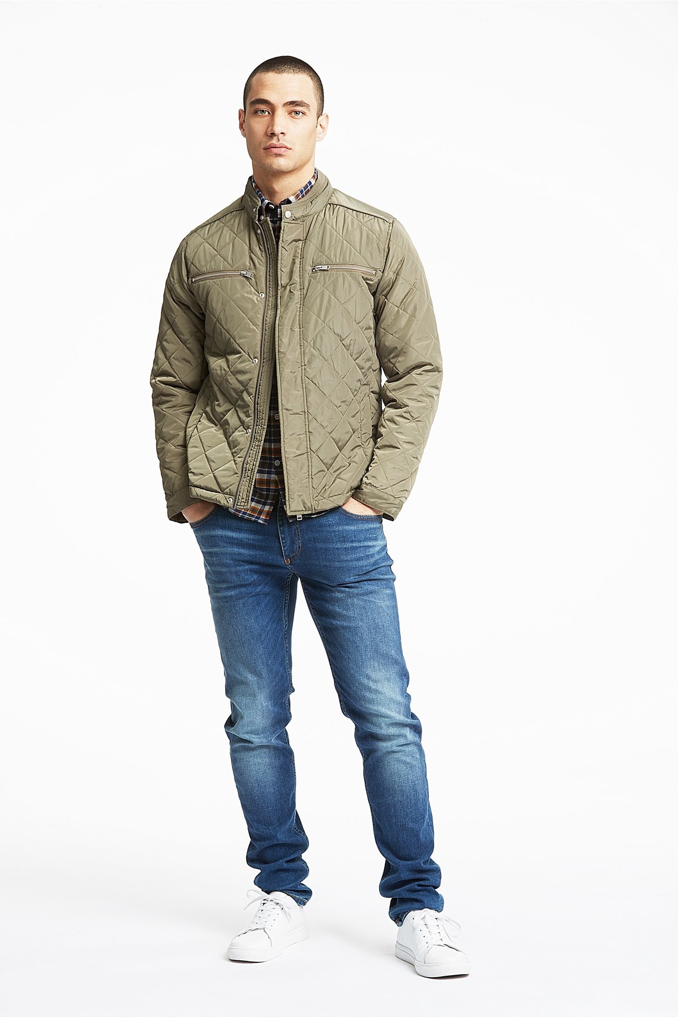 Buy Recycled Quilted Jacket Online From Lindbergh - LINDBERGH