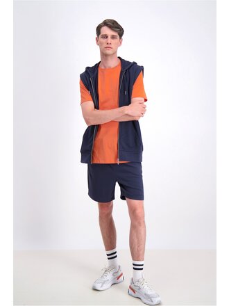 Sleeveless Hood Sweat