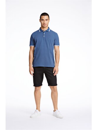 Polo Shirt W. Contrast Piping S/S Polo Shirt W. Contrast Piping S/S
