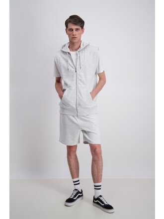 Sleeveless Hood Sweat