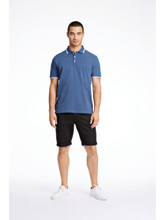 Polo Shirt W. Contrast Piping Polo Shirt W. Contrast Piping