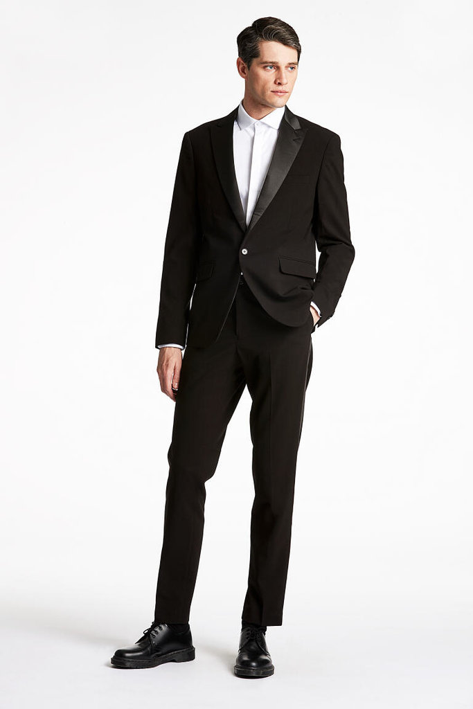 Sustainable Stretch Tuxedo Suit Style: 30-605004 - LINDBERGH