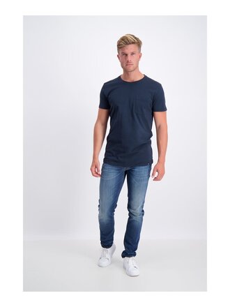 Discharge Garment Dyed Tee S/S