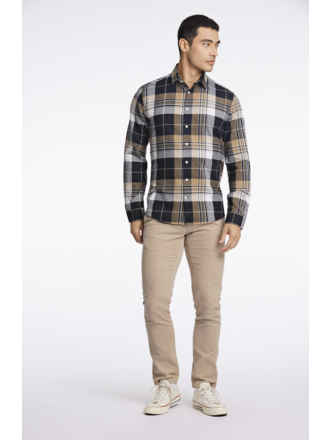 Checked Herringbone Shirt L/S