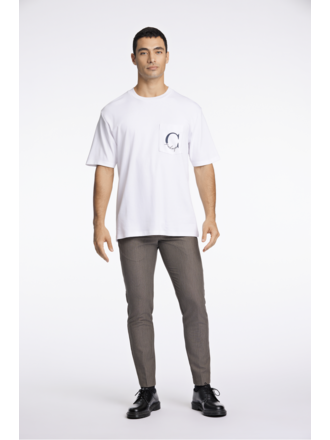 Oversized Chest Pocket Tee S/S