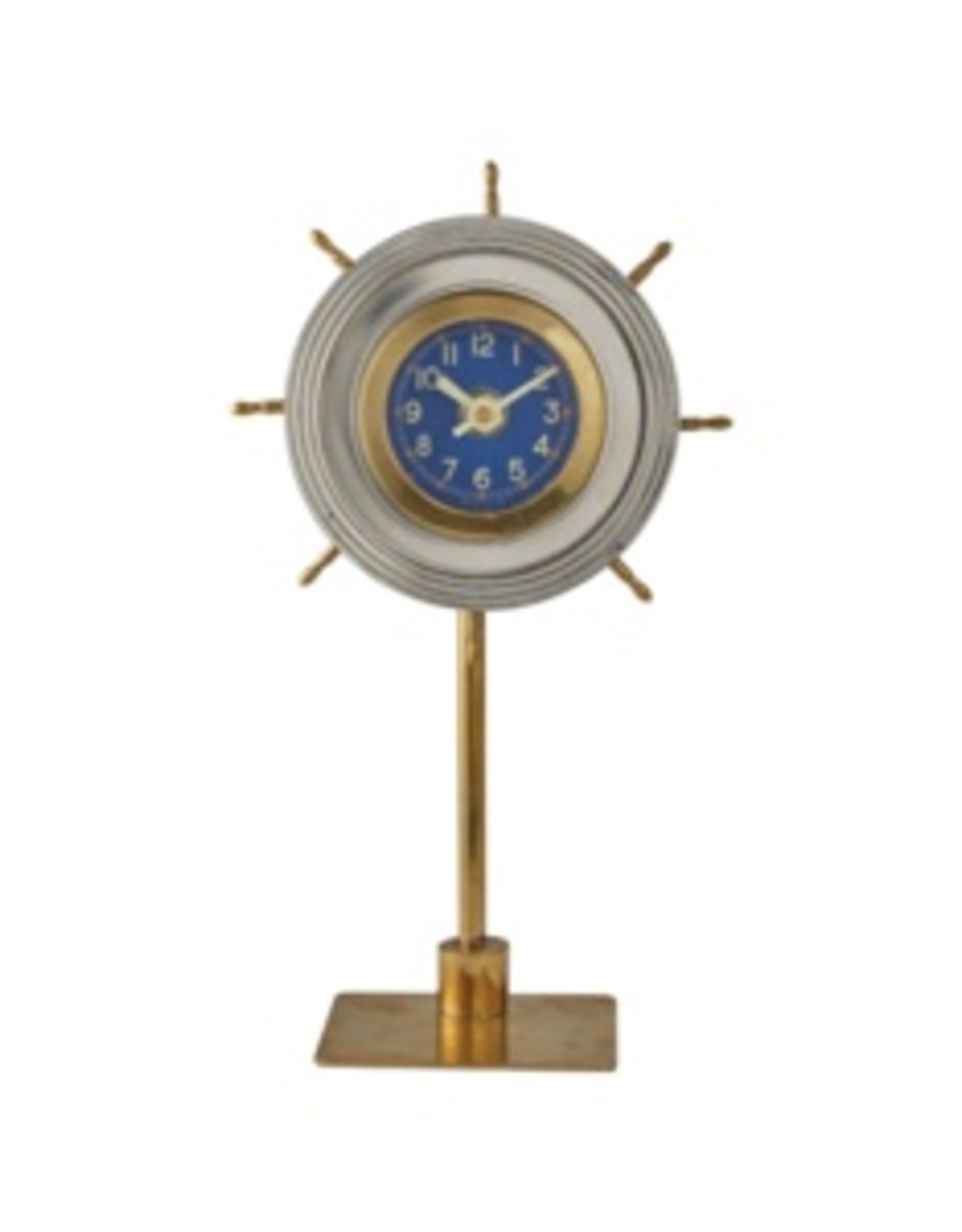 Pendulux Skipper Table Clock Aluminum
