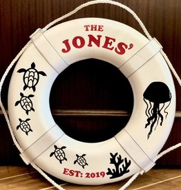 Jim Buoy CUSTOMIZED LIFE RING "SEA LIFE"