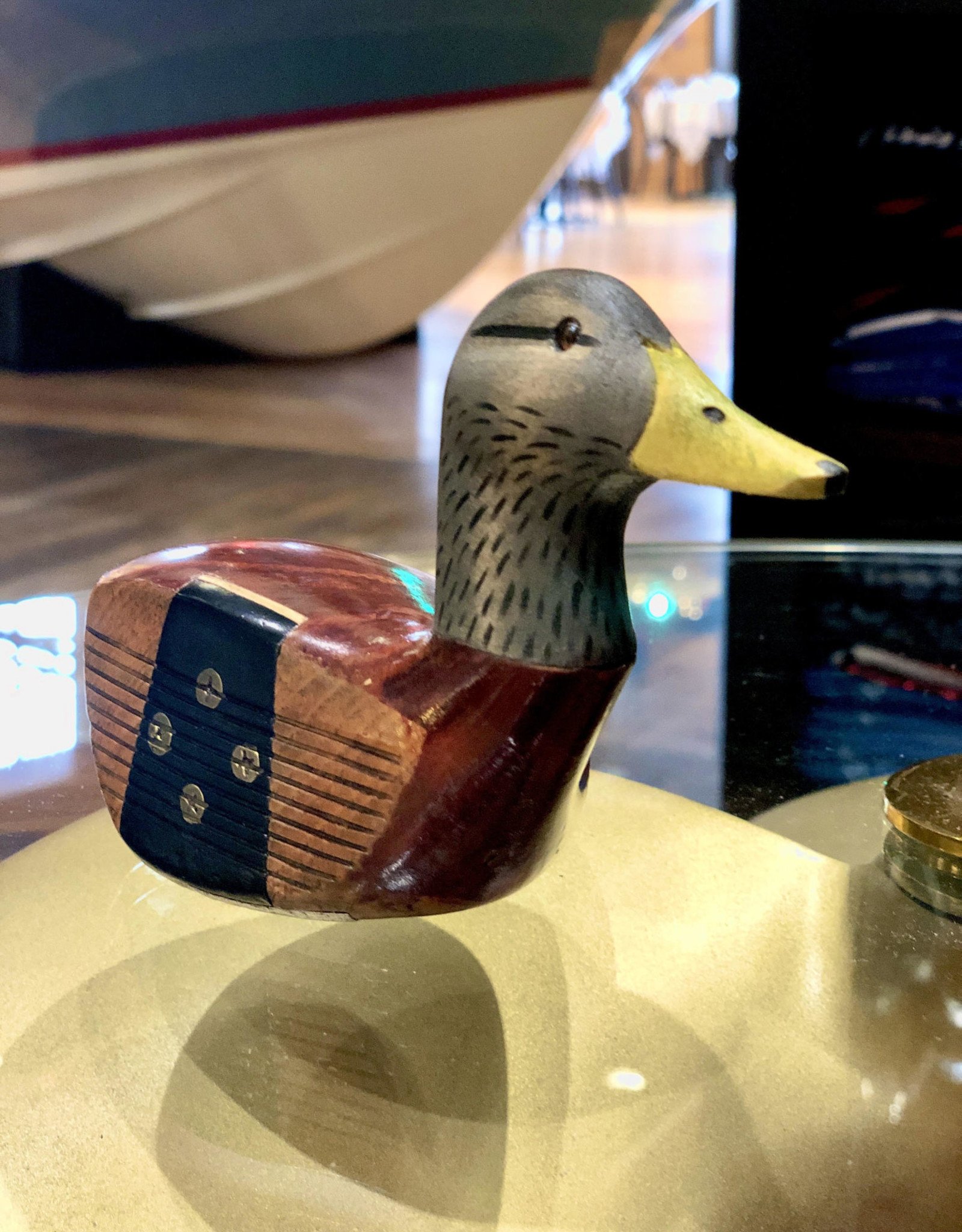 VINTAGE GOLF CLUB DUCK