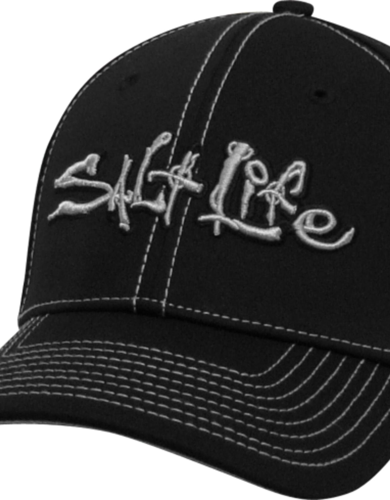 white salt life hat