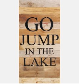 Second Nature/SPX BRANDS GO JUMP IN THE LAKE SIGN