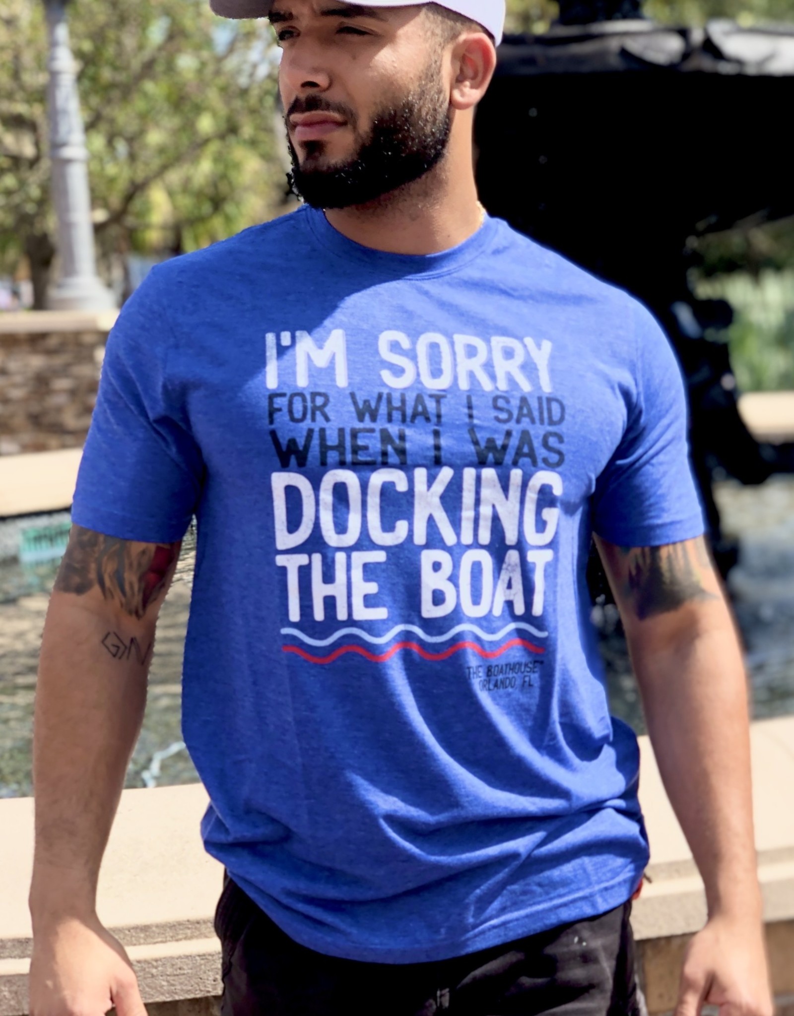 I'M SORRY FOR WHAT I SAID WHEN I WAS DOCKING  V2 SHORT SLEEVE TEE