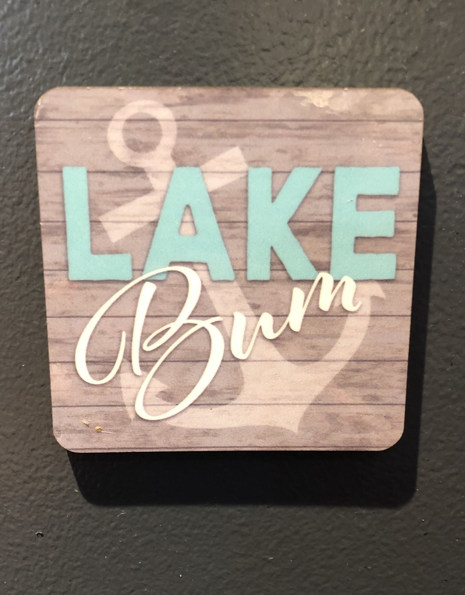 BUCKET WONDERS LAKE BUM COASTER MAGNET