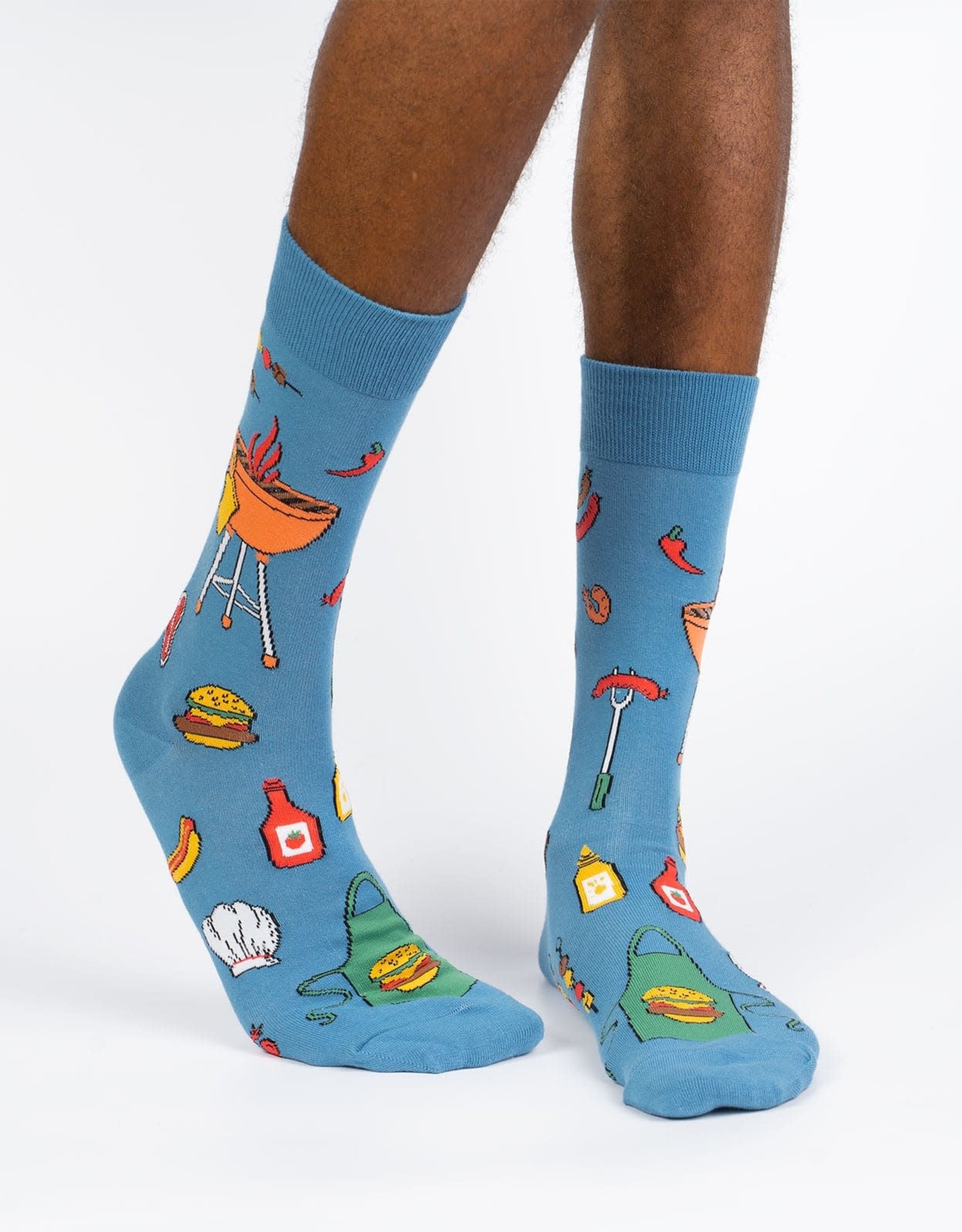 SITM MEN'S CREW GRILLIN' IT SOCKS