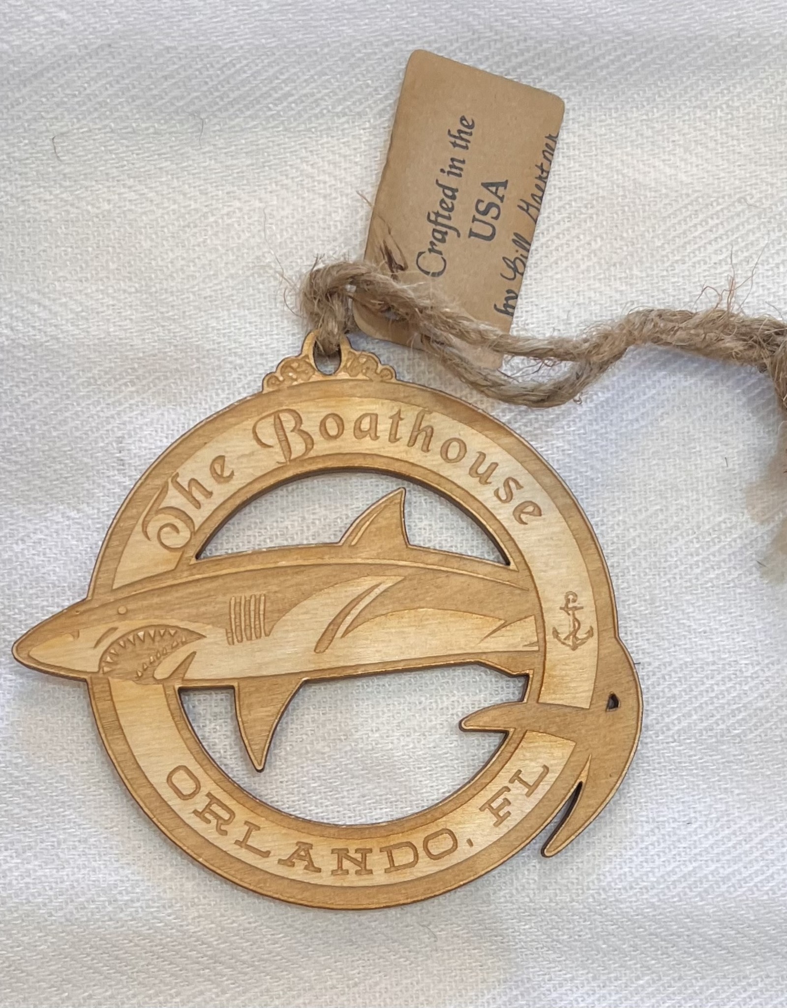 BICAST INC. BI-LEVEL WOOD ORNAMENTS
