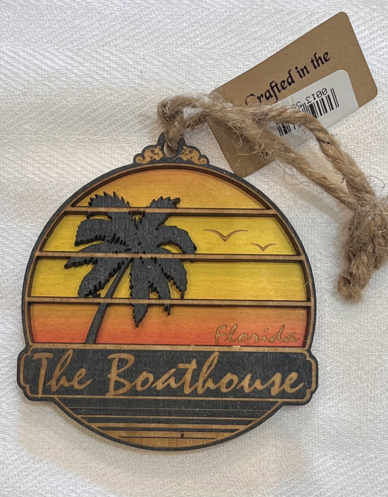 BICAST INC. BI-LEVEL WOOD ORNAMENTS