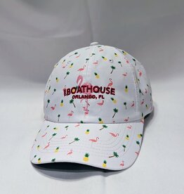 BH FLAMINGO  HAT WHITE 50 SPF