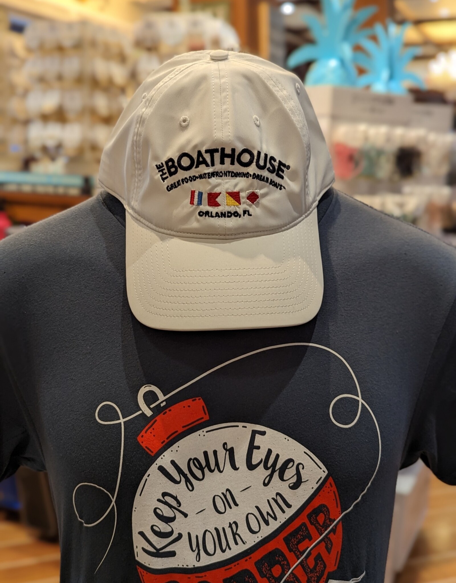 The Idea Girl BH GAME CHANGER HAT CLASSIC LOGO WHITE