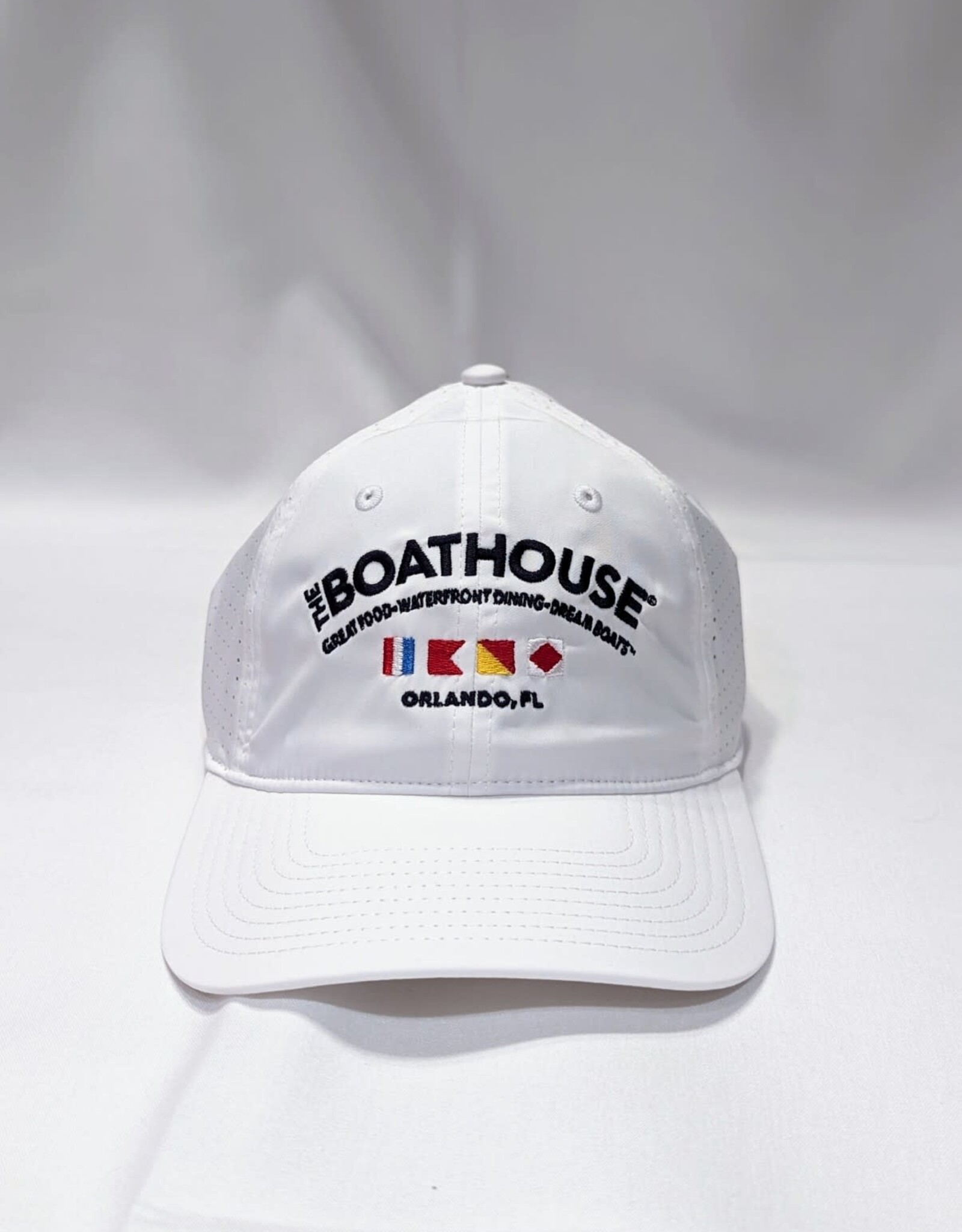 The Idea Girl BH GAME CHANGER HAT CLASSIC LOGO WHITE