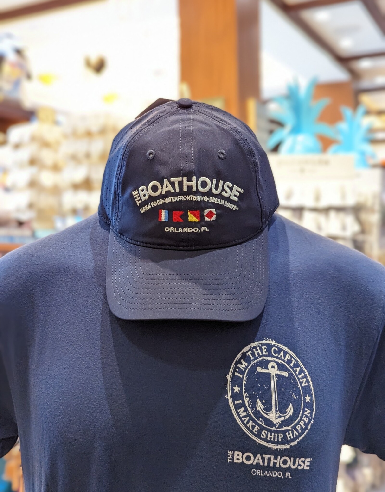 The Idea Girl BH GAME CHANGER HAT CLASSIC LOGO NAVY