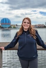 The Idea Girl BOATHOUSE 1/2 ZIP HOODIE