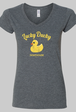 The Idea Girl LUCKY DUCK V NECK - WOMENS