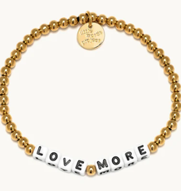 LITTLE WORDS PROJECT LW GOLD BRACELET LOVE MORE