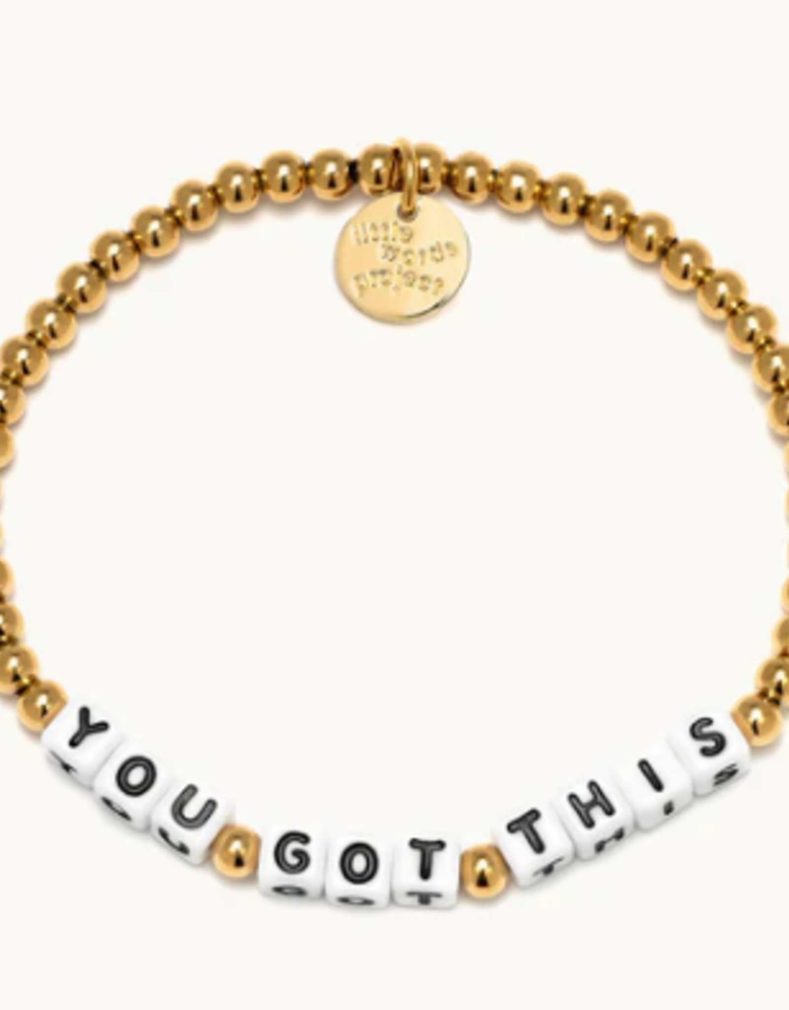 LITTLE WORDS PROJECT LW GOLD BRACELET YOU GOT THIS