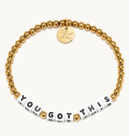 LITTLE WORDS PROJECT LW GOLD BRACELET YOU GOT THIS