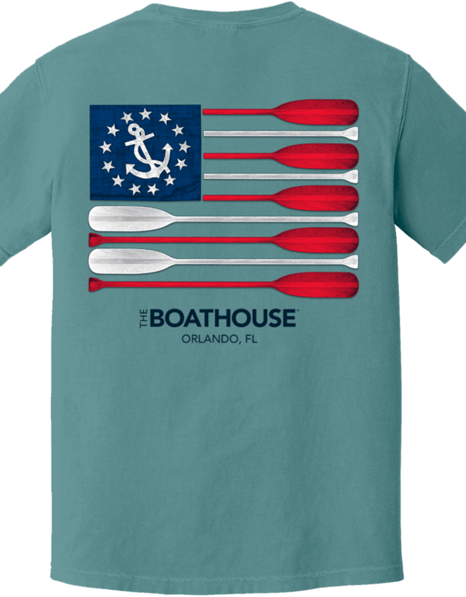 API Source ENSIGN FLAG OARS TEE