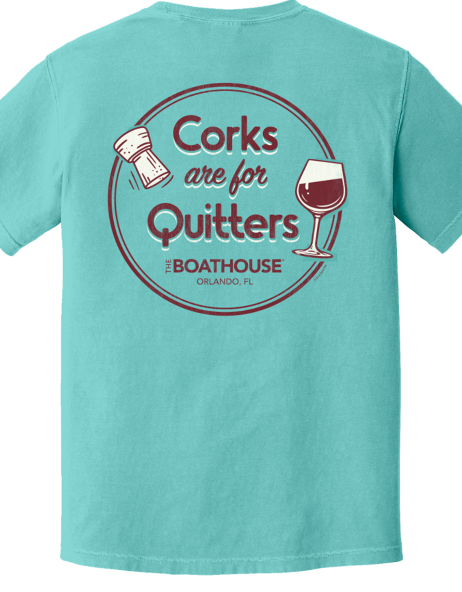 API Source CORKS FOR QUITTERS TEE