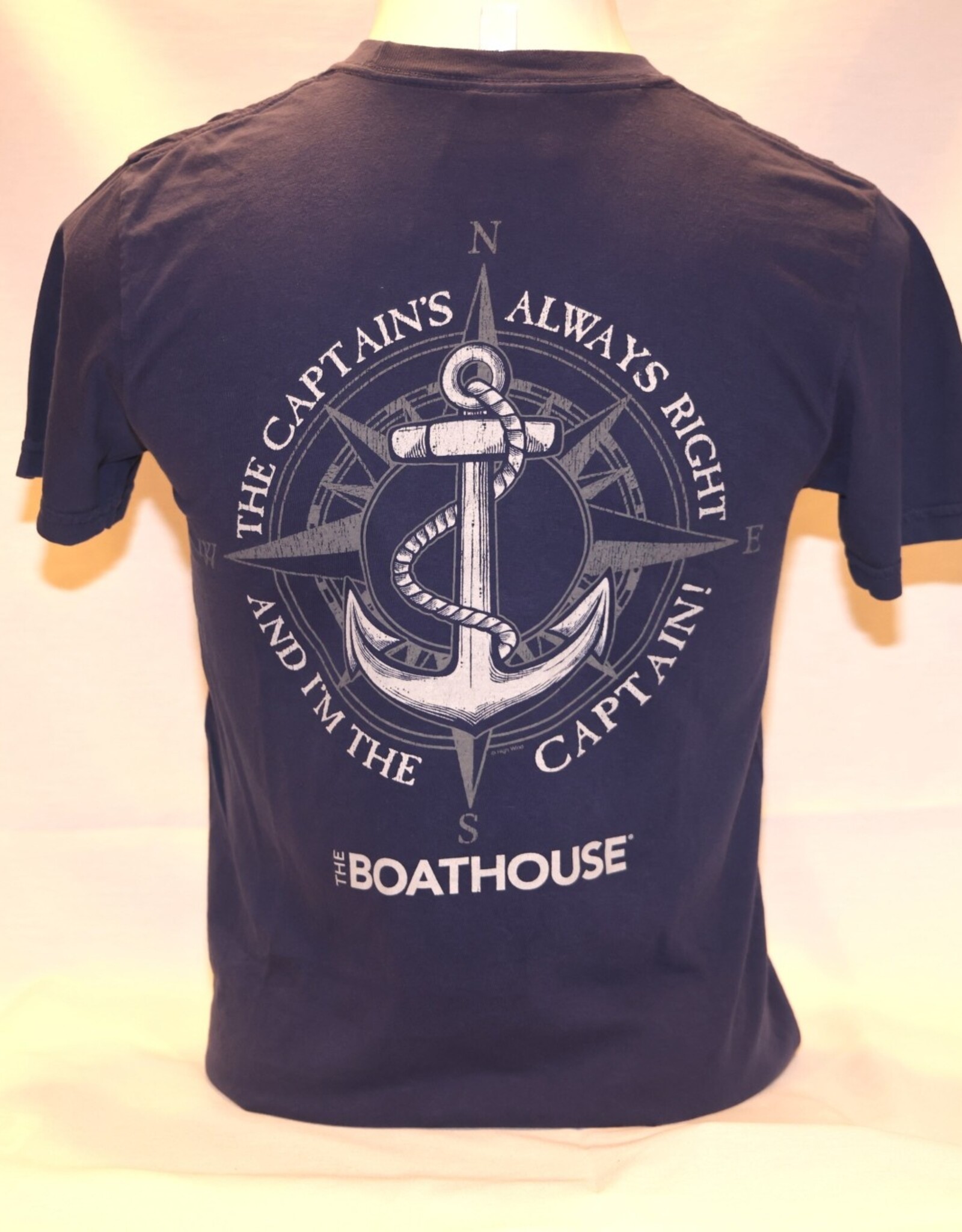 BH ANCHOR THE CAPTAIN'S ALWAYS RIGHT - The BOATHOUSE Boatique