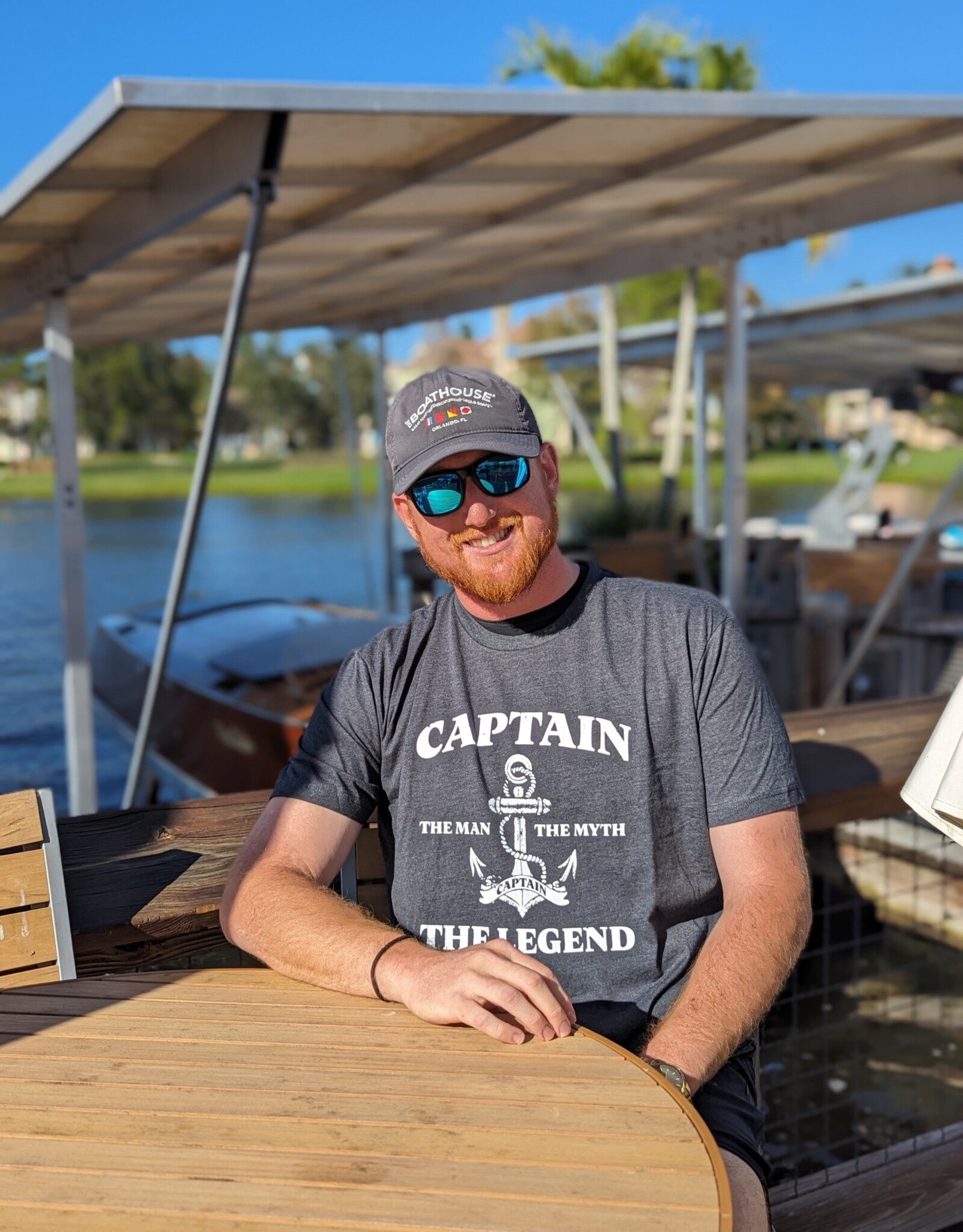 The Idea Girl MAN, MYTH, LEGEND TEE