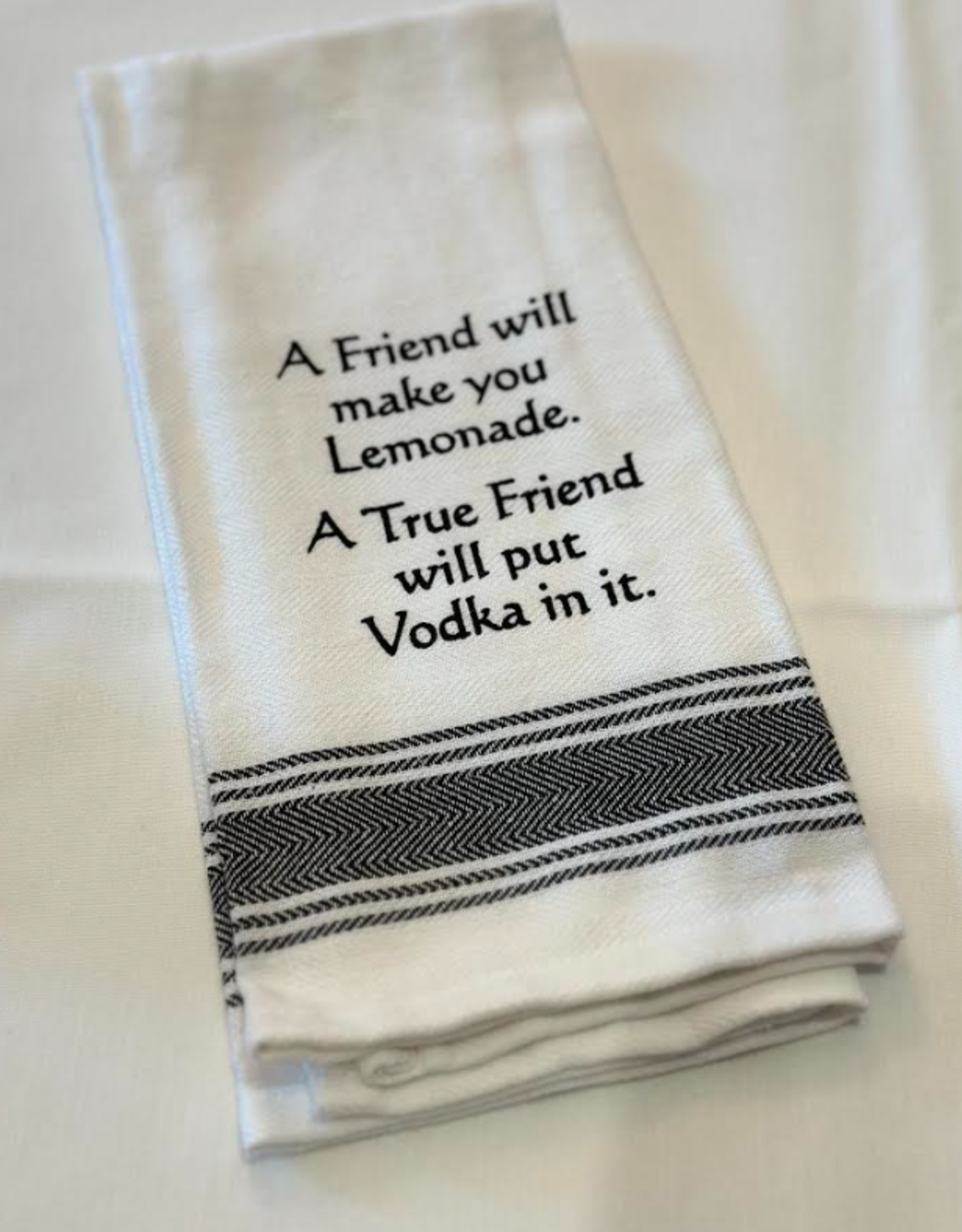 WILD HARE DESIGNS WH TOWEL FRIEND LEMONADE/VODKA