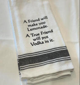 WILD HARE DESIGNS WH TOWEL FRIEND LEMONADE/VODKA