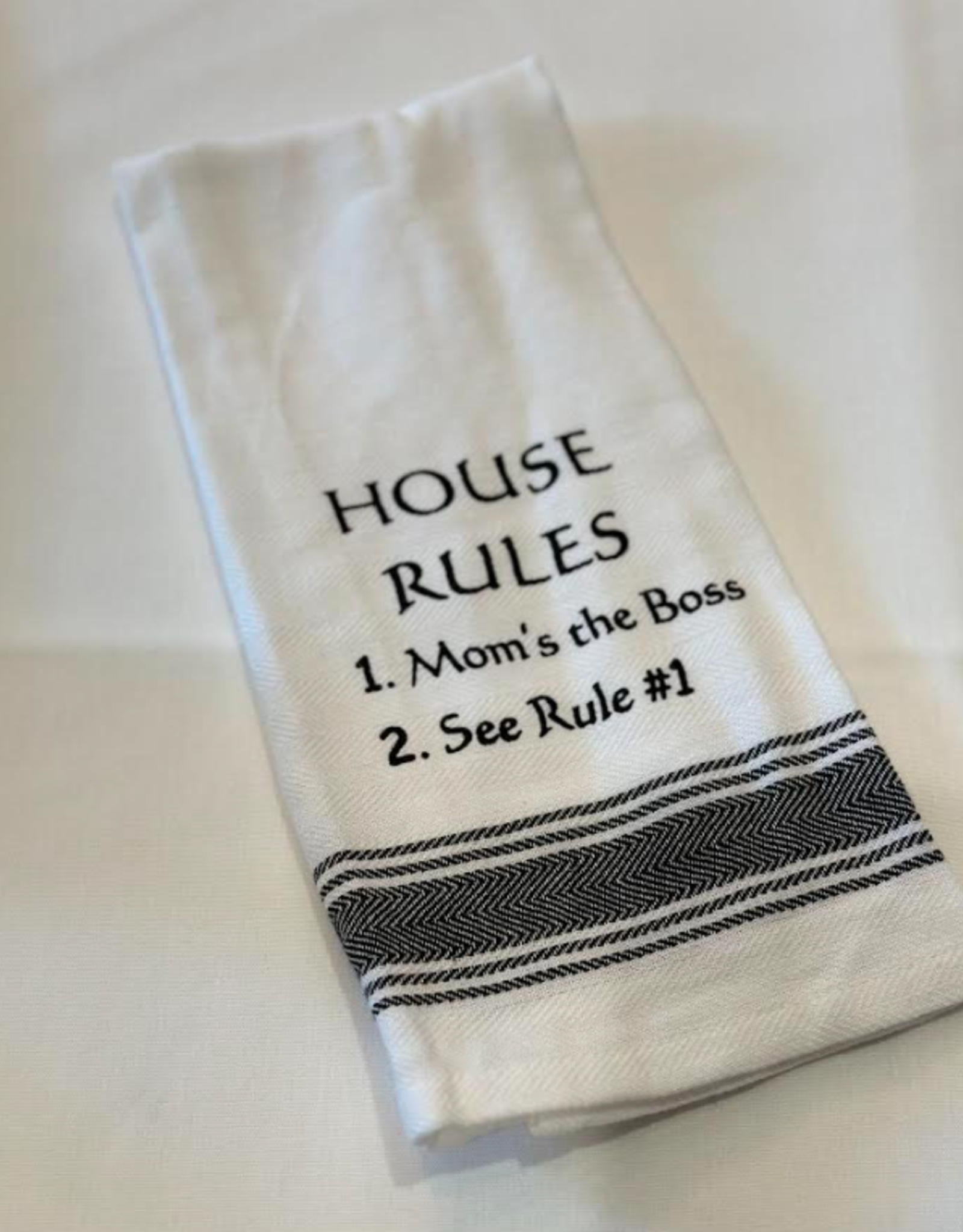 WILD HARE DESIGNS WH TOWEL HOUSE RULES