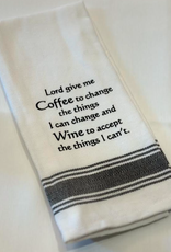 WILD HARE DESIGNS WH TOWEL LORD GIVE ME COFFEE