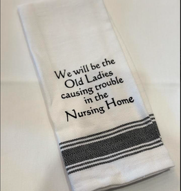 WILD HARE DESIGNS WH TOWEL OLD LADIES NURSING