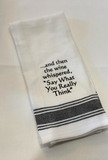 WILD HARE DESIGNS WH TOWEL WINE WHISPERED