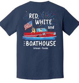 API Source RED, WHITE, BOATHOUSE TEE
