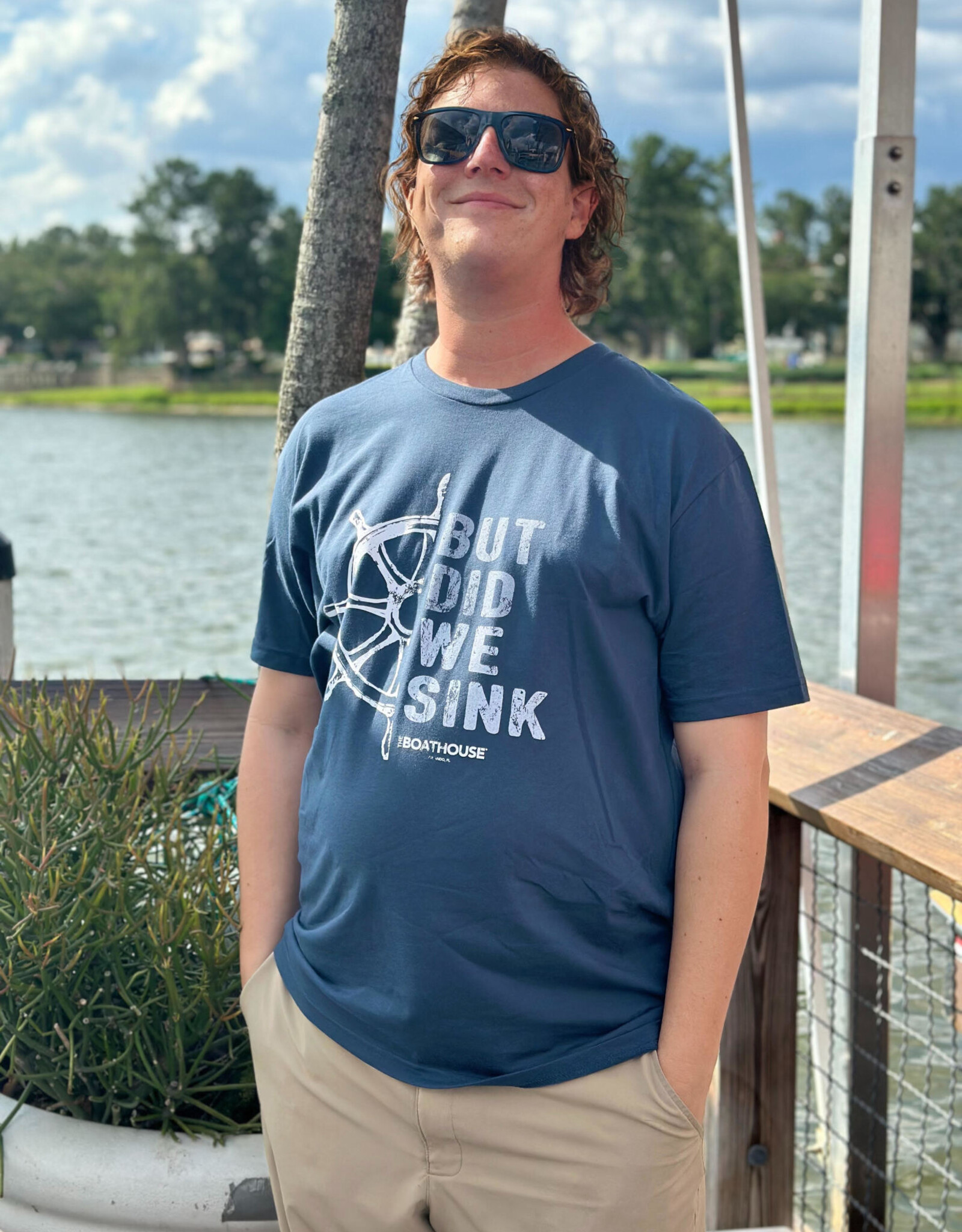 The Idea Girl DID WE SINK TEE