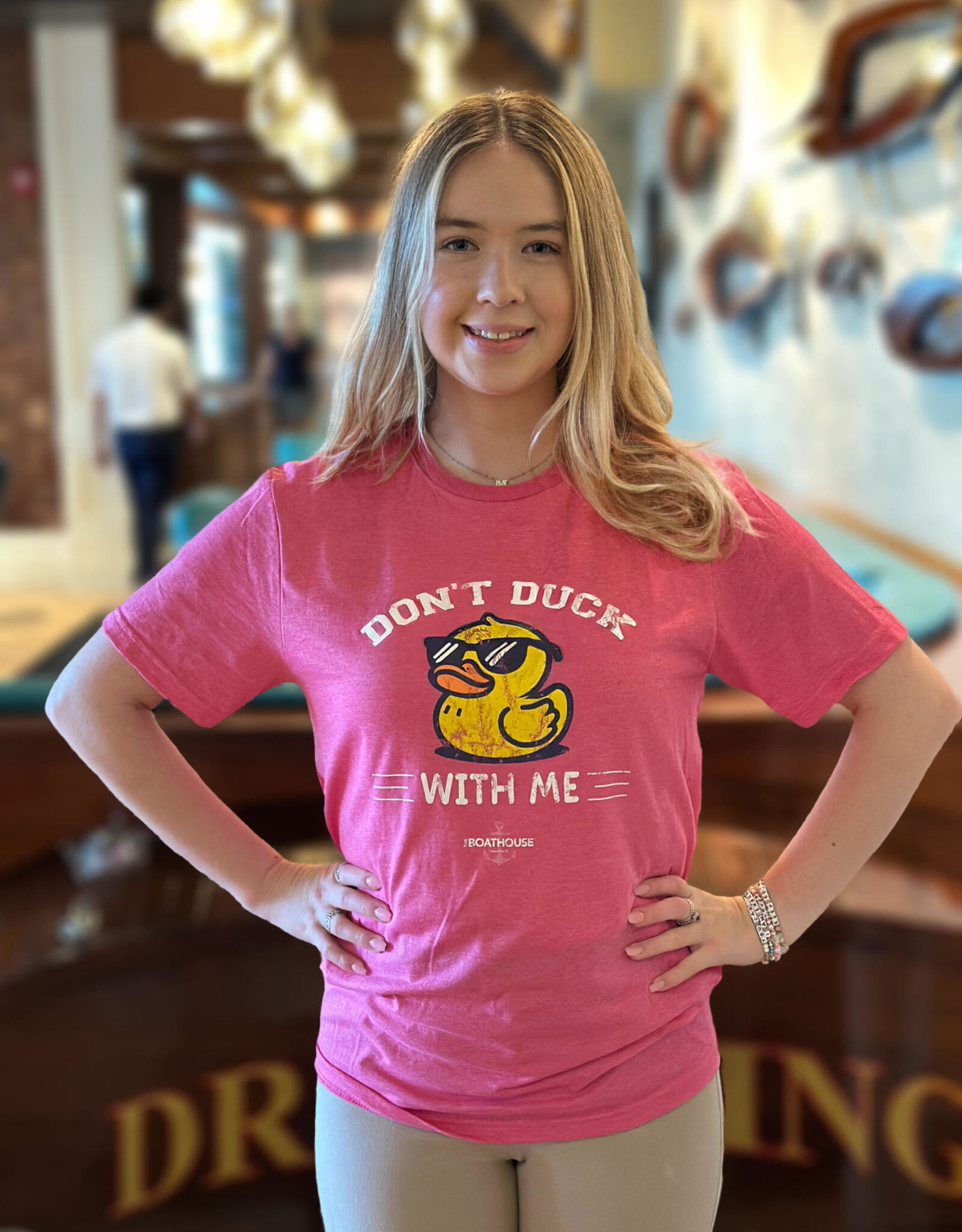 The Idea Girl DON'T DUCK WITH ME TEE
