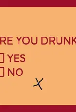 IAMTRA/DRINKS ON ME ID ARE YOU DRUNK COASTER