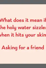 IAMTRA/DRINKS ON ME ID HOLY WATER COASTER